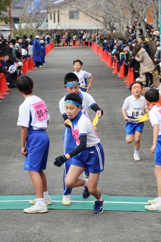 駅伝大会のようす