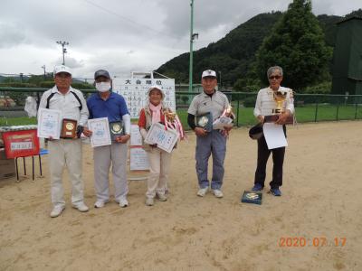 上位入賞した選手ら