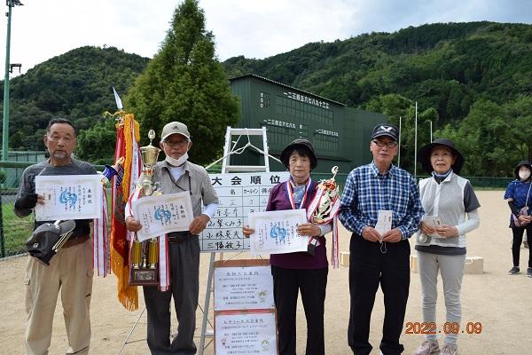 9月月例交歓大会　入賞者